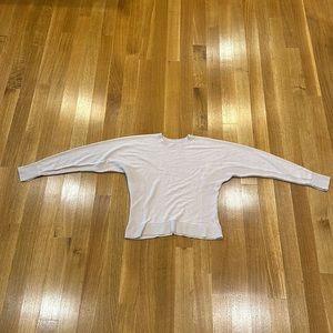 Lululemon light pink sweater size 6